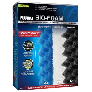 Bio-Foam pour filtres 206/207, ensemble économique de masse filtrante – Fluval