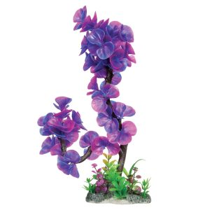 Plante décorative – Lily lavande, 14 pouces – Underwater Treasures