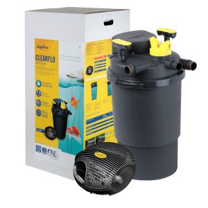 Système complet ClearFlo 4000 Laguna avec pompe, filtre et stérilisateur UVC – Bassins jusqu’à 14 000 L