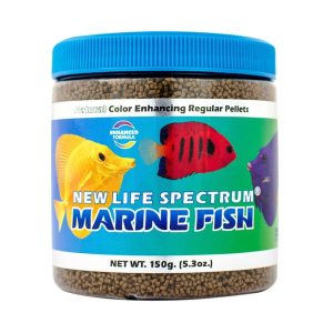 Nourriture Granulés 1.5mm pour Poissons d&rsquo;Eau Salée, 150g. – New Life Spectrum